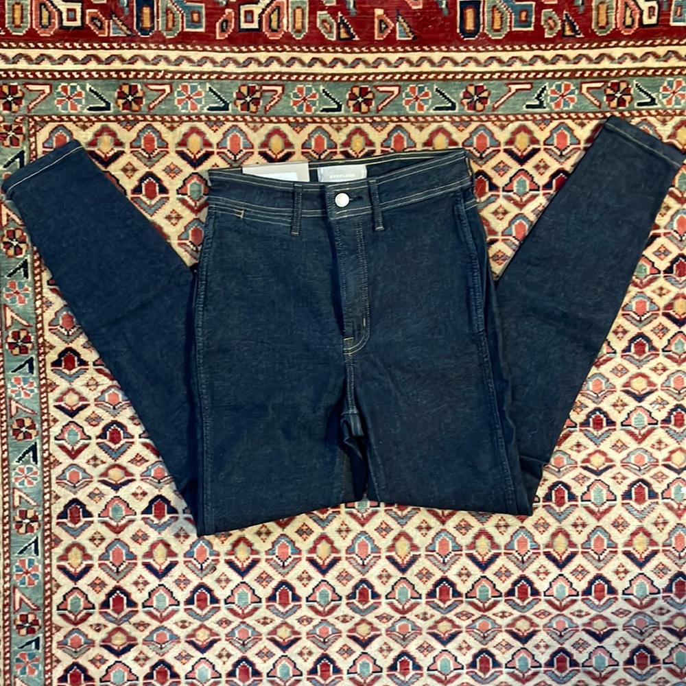 Way High Skinny Jean dark wash
